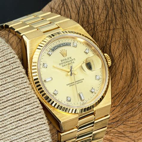 rolex 1700|Rolex oysterquartz day date value.